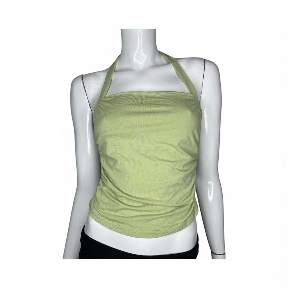 🤑 5/$25 SHEIN Light Green Halter Camisole